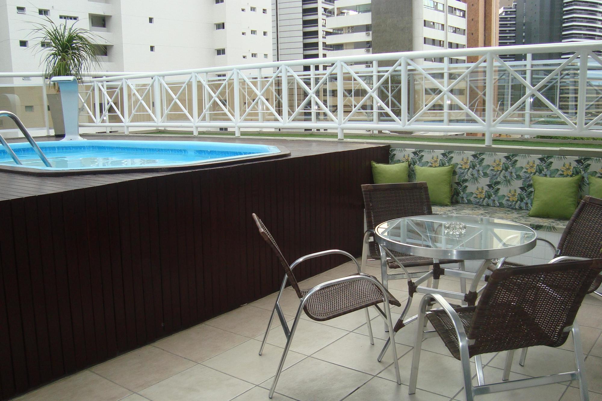 Villa Park Hotel Fortaleza Bagian luar foto